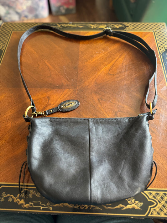 Leather Born Crossbody Bag